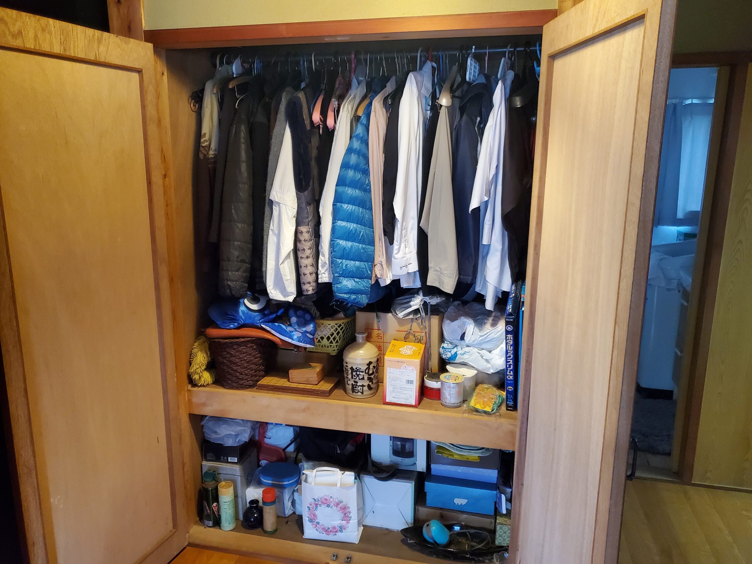 【西尾市】押入れの不用品整理をご依頼いただきました(少量対応OK)