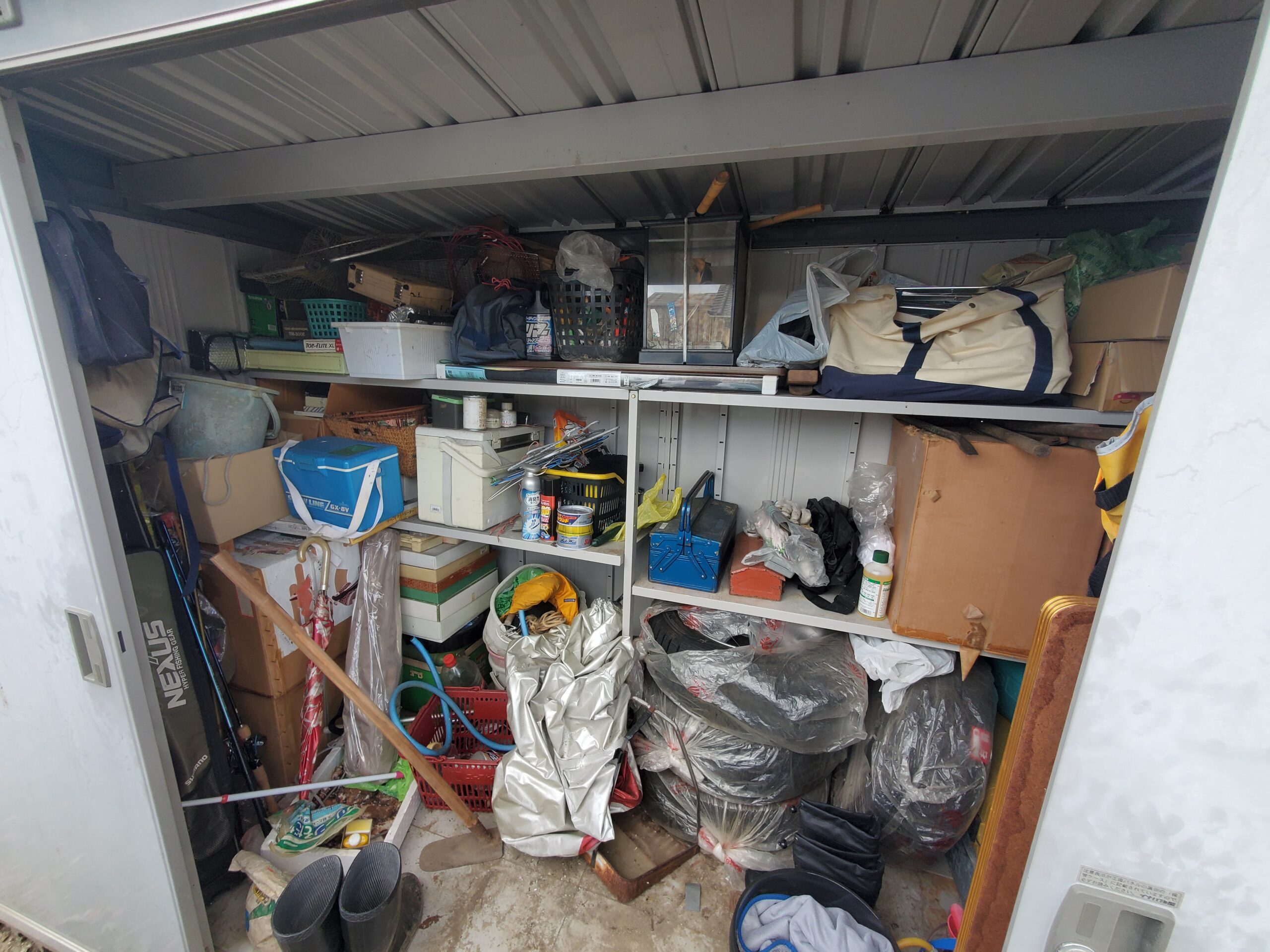 愛知県西尾市にて倉庫の不用品整理